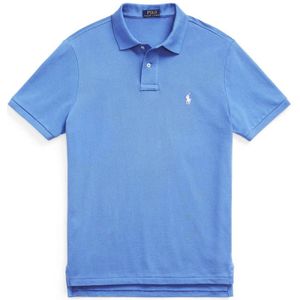 POLO Ralph Lauren slim fit polo met logo new england blue