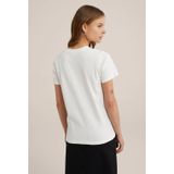 WE Fashion Dames T-shirt van katoen