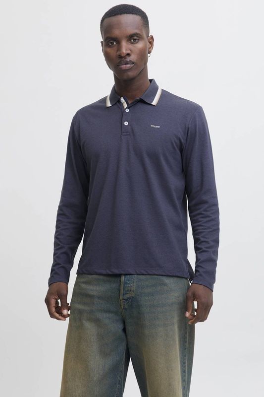 JACK & JONES PREMIUM regular polo blauw