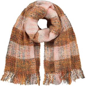Barts sjaal Kristinam bruin/oranje/roze
