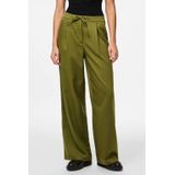 Pcfalka - Wide Leg Broek - Krijtstreep - Pantalon