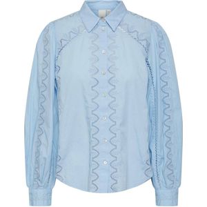 Y.A.S geweven blouse YASKENORA van biologisch katoen wit