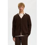 Wolmix - Cardigan - V-hals - Knoopsluiting - Relaxed-fit