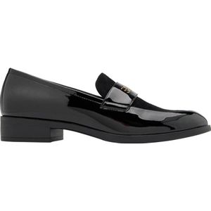 ESPRIT lak loafers zwart