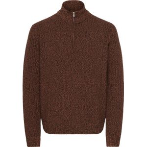 Only & Sons - Join High Neck Knit Sweater - Donkerbruin - Heren