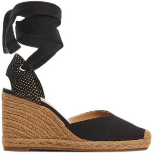 Mango espadrilles zwart