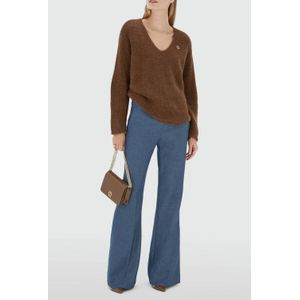Timber Sweater- Dark Brown Melange XXS
