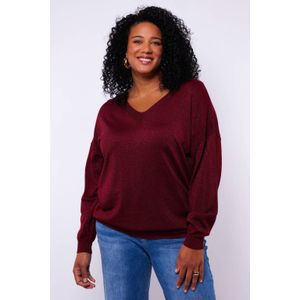 Exxcellent pullover donkerrood