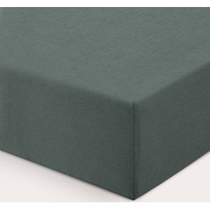 NOUS Kids katoenen baby hoeslaken ledikant 120 x 60 cm - groen