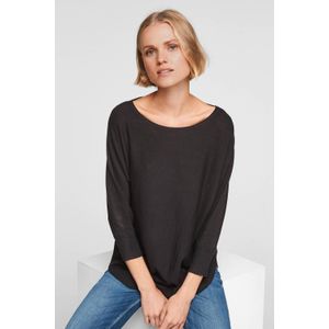 Q/S by s.Oliver loose fit trui zwart
