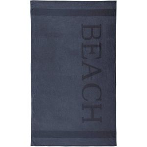 Lucca Beach Strandlaken - 100x200 - Antraciet