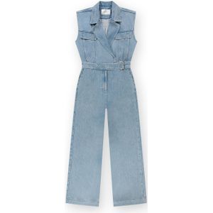 Homage to Denim denim jumpsuit light blue denim