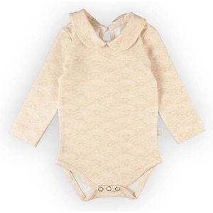 Yumi Baby romper Waves Hazelnut