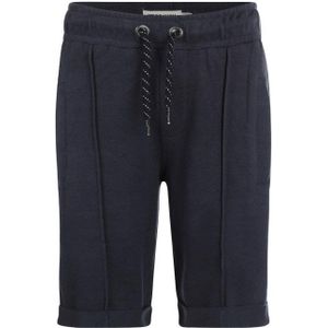 No Way Monday sweatshort donkerblauw