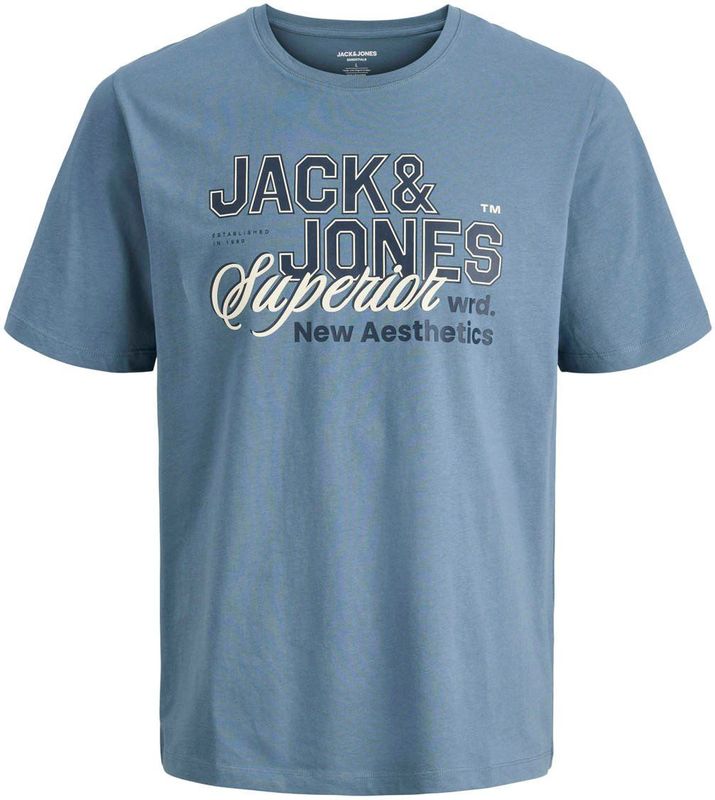 JACK & JONES JUNIOR T-shirt grijsblauw