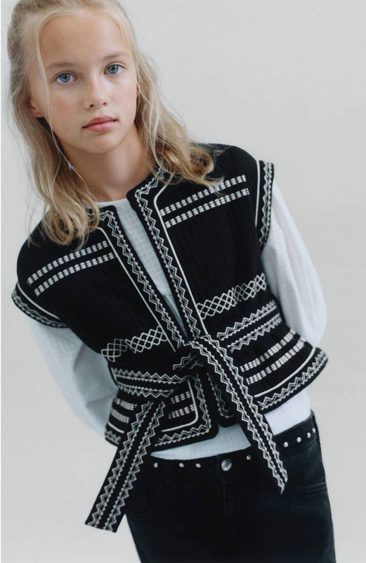 Mango Kids - Trui - Vrolijke All-over Print