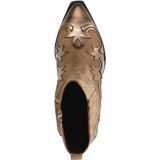 Sacha leren cowboylaarzen beige