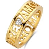 Ti Sento - Milano vergulde ring 12227ZY