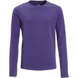 Anytime longsleeve donkerpaars