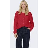 ONLY - ONLMAGGIE - Gebreid Vest - Rood