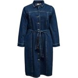 VERO MODA CURVE spijkerjurk dark blue denim