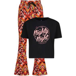 Vingino pyjama Wanda oranje/zwart