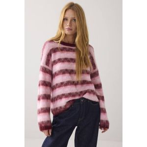 Summum - 7s7956-70050 - Trui - Warm Roze en Bordeaux - Dames