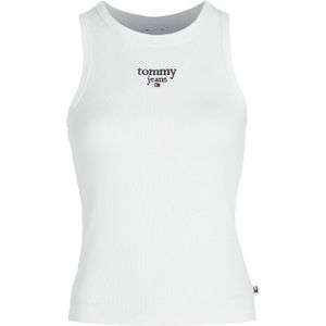 Tommy Jeans top met logo wit