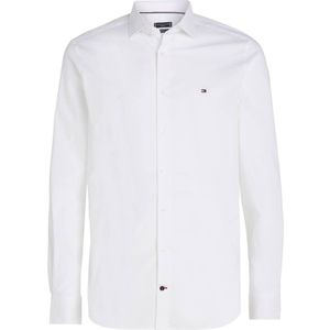 Tommy Hilfiger slim fit overhemd bright white