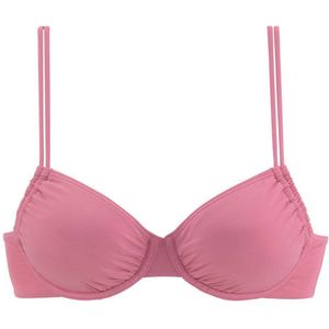 Lascana Voorgevormde Beugel Bikinitop Roze