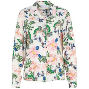 Cassis blouse met all over print