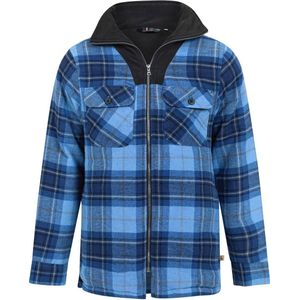 Life-Line overshirt Peter Padded donkerblauw