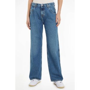 Tommy Jeans low waist loose jeans DAISY medium blue denim
