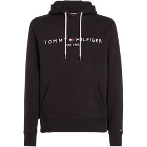 Tommy Hilfiger hoodie met biologisch katoen jet black