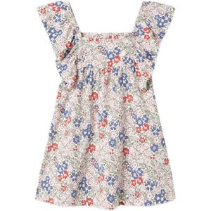 NAME IT MINI A-lijn jurk wit