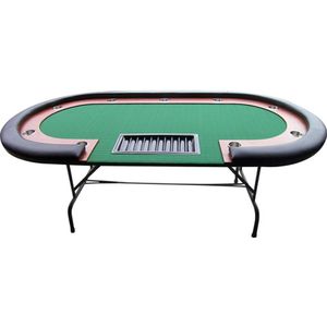 Buffalo Pokertafel High Roller (zwart) denkspel