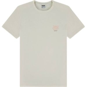 Kultivate regular fit T-shirt NOTHING met backprint egret
