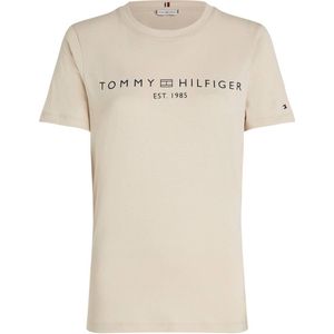 Tommy Hilfiger t-shirt met logo beige