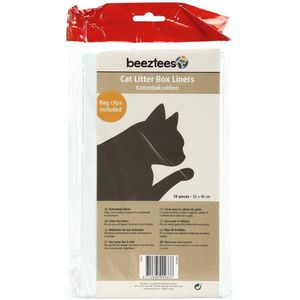 Beeztees kattenbakzak 10 stuks