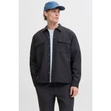 JACK & JONES CORE relaxed casual overhemd donkerblauw