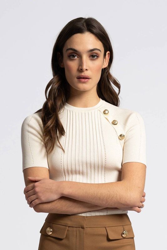 Nikkie Lahore Top - Cream 32