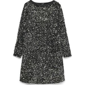 Vmcbella - Korte Jurk - Feestjurk - Lange Mouwen - Slim Fit