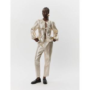 Sofie Schnoor, Dames, Blouses & Shirts, Geel, Maat: XS