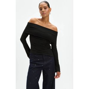 Refined Department - R2509817755 - Top - Zwart - Lange Mouw