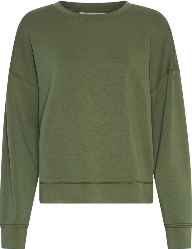 MSCH COPENHAGEN Sweatshirt 'Ima'  olijfgroen