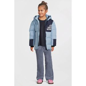 Me & My Monkey - Gewatteerde Winterjas - Lichtblauw - Voor Meisjes