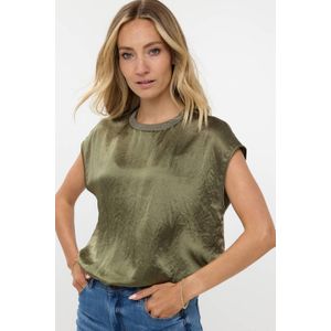 Esqualo top donkergroen