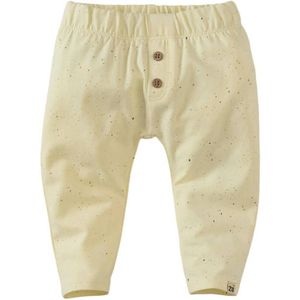 Z8 baby regular fit broek Sepp met all over print lichtgeel