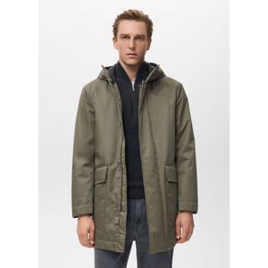 Mango Man parka groen