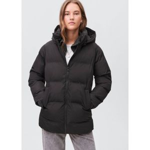 MANGO TEEN outdoor jas zwart